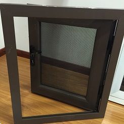 華建鋁業門窗新款1.8厚304不銹鋼防盜金剛網紗窗 堅固守護，盡顯品質